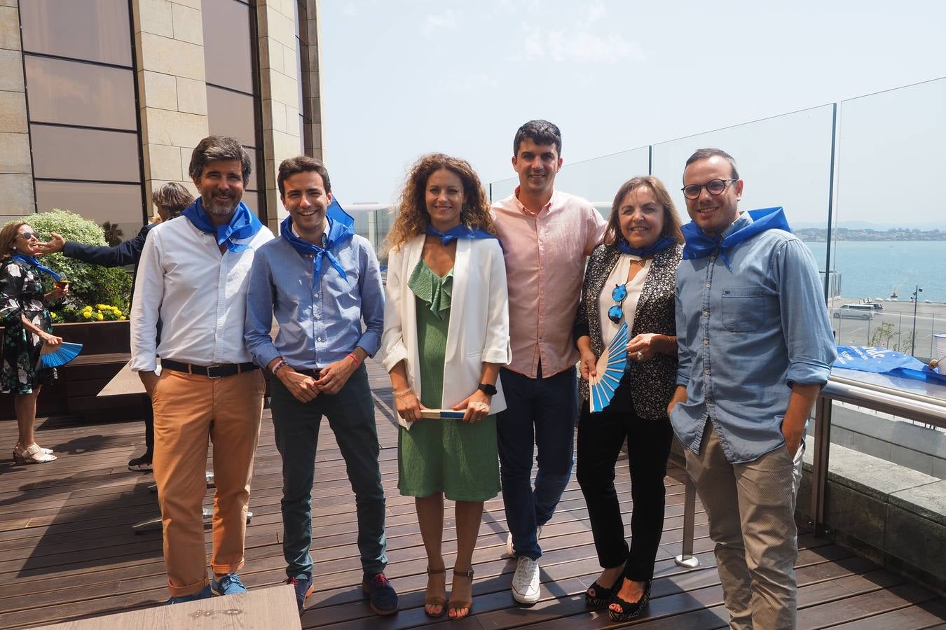 Javier González de Riancho, Pedro Casares, Ainoa Quiñones, Daniel Fernández, María Antonia Mora y Néstor Serrano.