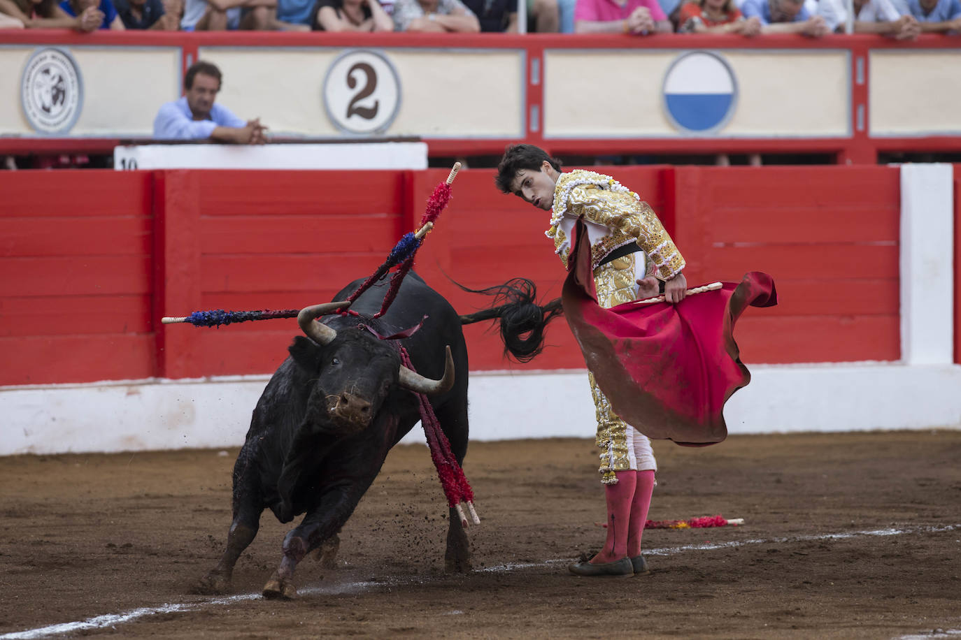 Fotos: Otra jornada más en el coso santanderino