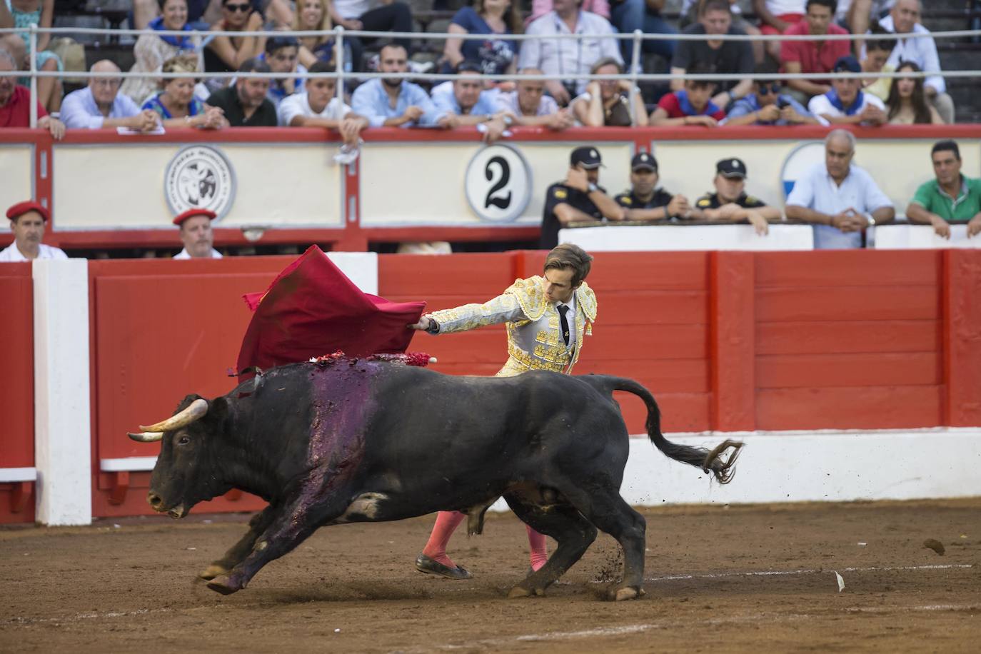 Fotos: Otra jornada más en el coso santanderino