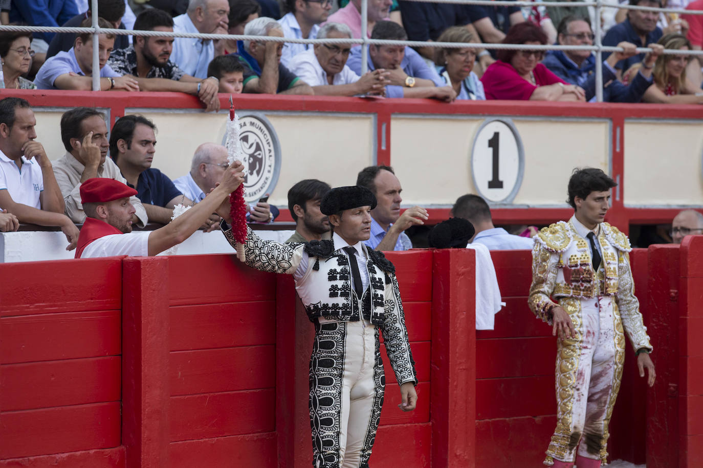 Fotos: Otra jornada más en el coso santanderino