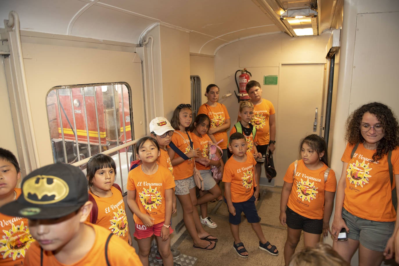 Fotos: Un día de fiesta en la locomotora