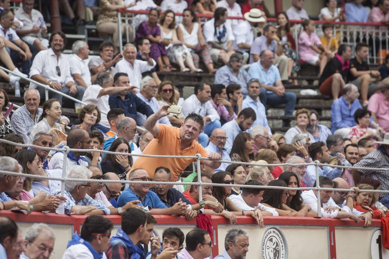 Curro Díaz, Manuel jesús 'El Cid' y Emilio de Justo en el tercer festejo de la Feria de Santiago