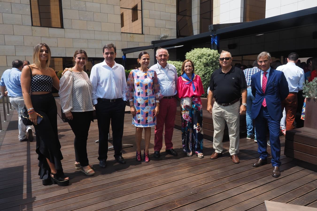 María López, Eva Fernández, Ignacio Pérez, Rocio Vielva, Jesús Martínez, Mar Nieto, Luis Martínez y Damián Yruela.