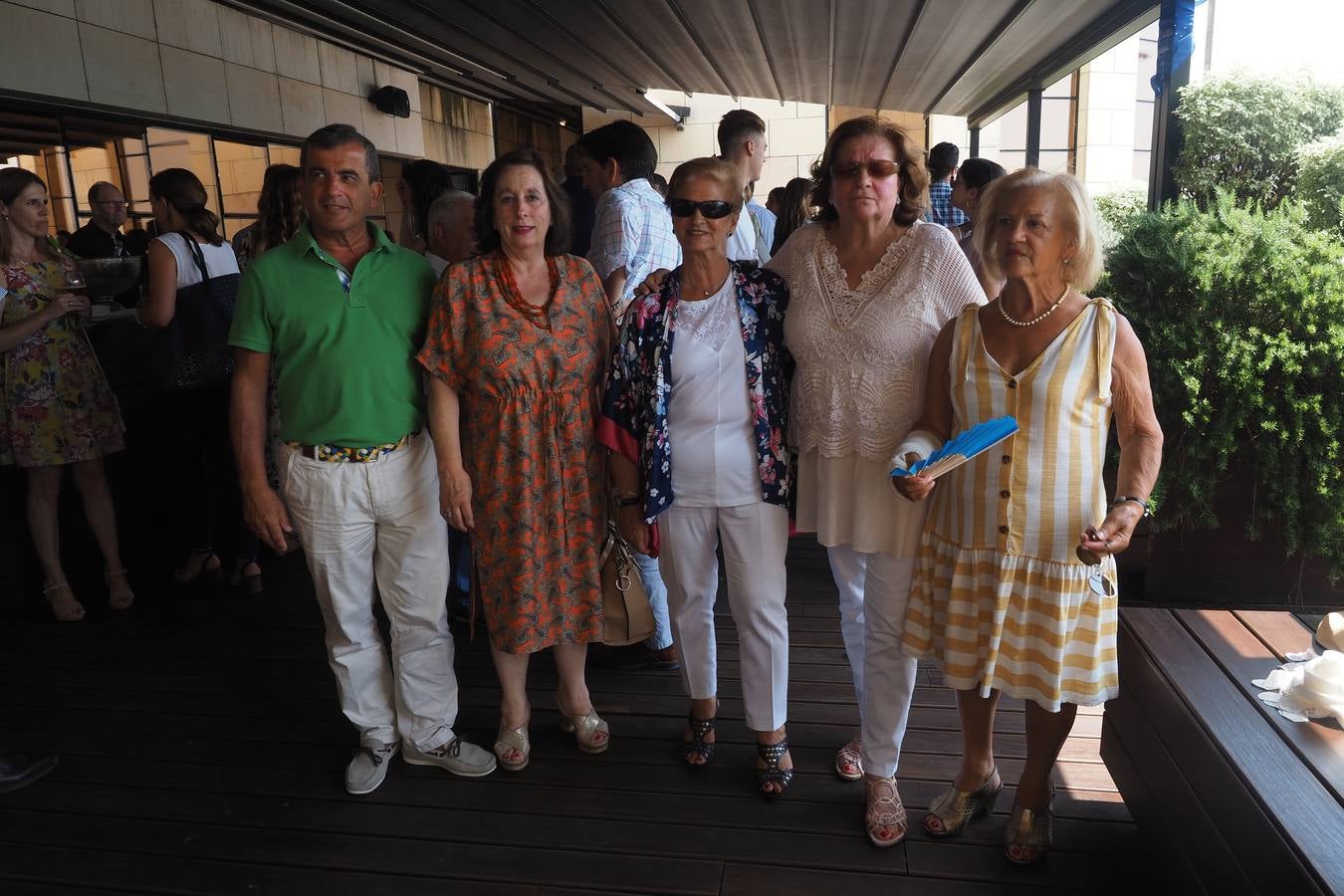 Juan Ignacio Trueba, Anais Carrera, Puri Giraldo, Mari Santos y Ana Mari Giraldo.