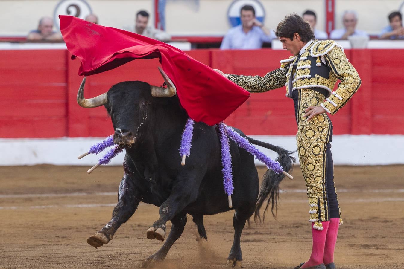 Quinto festejo de la feria con David Fandila 'El Fandi', Sebastián Castella y Alejandro Marcos