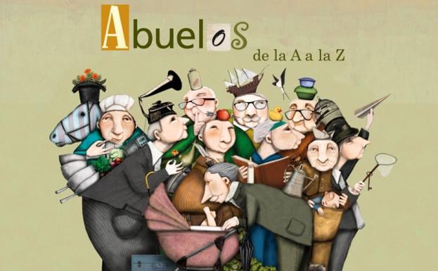 Portada del cuento 'Abuelos de la A a la Z'.