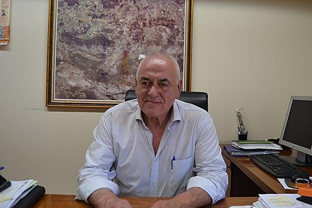 José Luis Trueba, en su despacho.