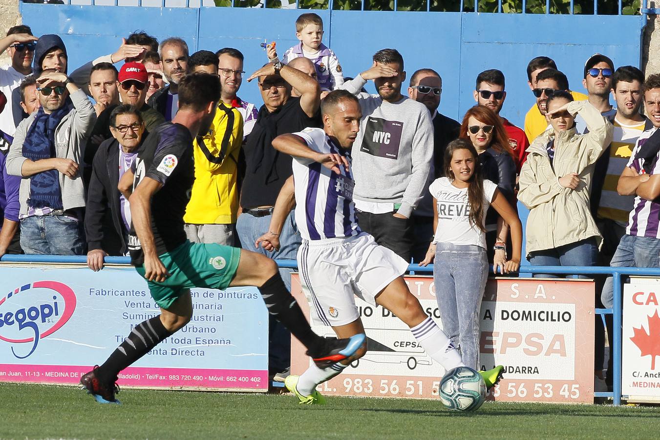 Partido de pretenporada ante un Primera en el Torneo Canal de Castilla