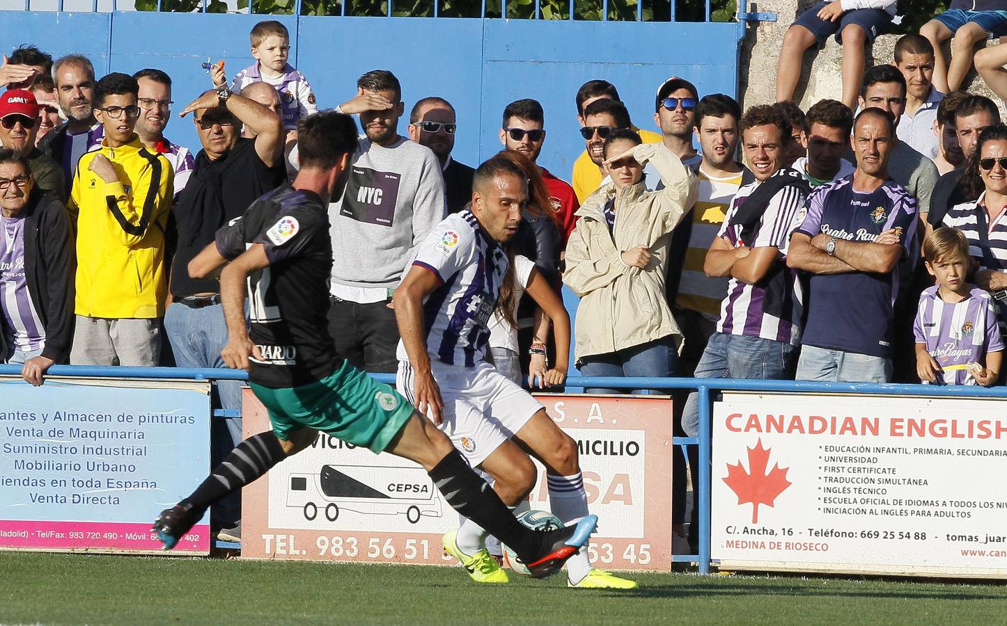 Partido de pretenporada ante un Primera en el Torneo Canal de Castilla