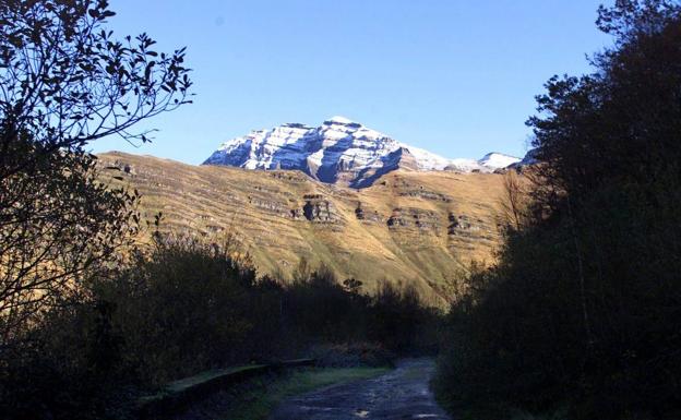 Zona de Castro Valnera donde se pretenden proyectar, en distintos puntos, las tres vías ferratas