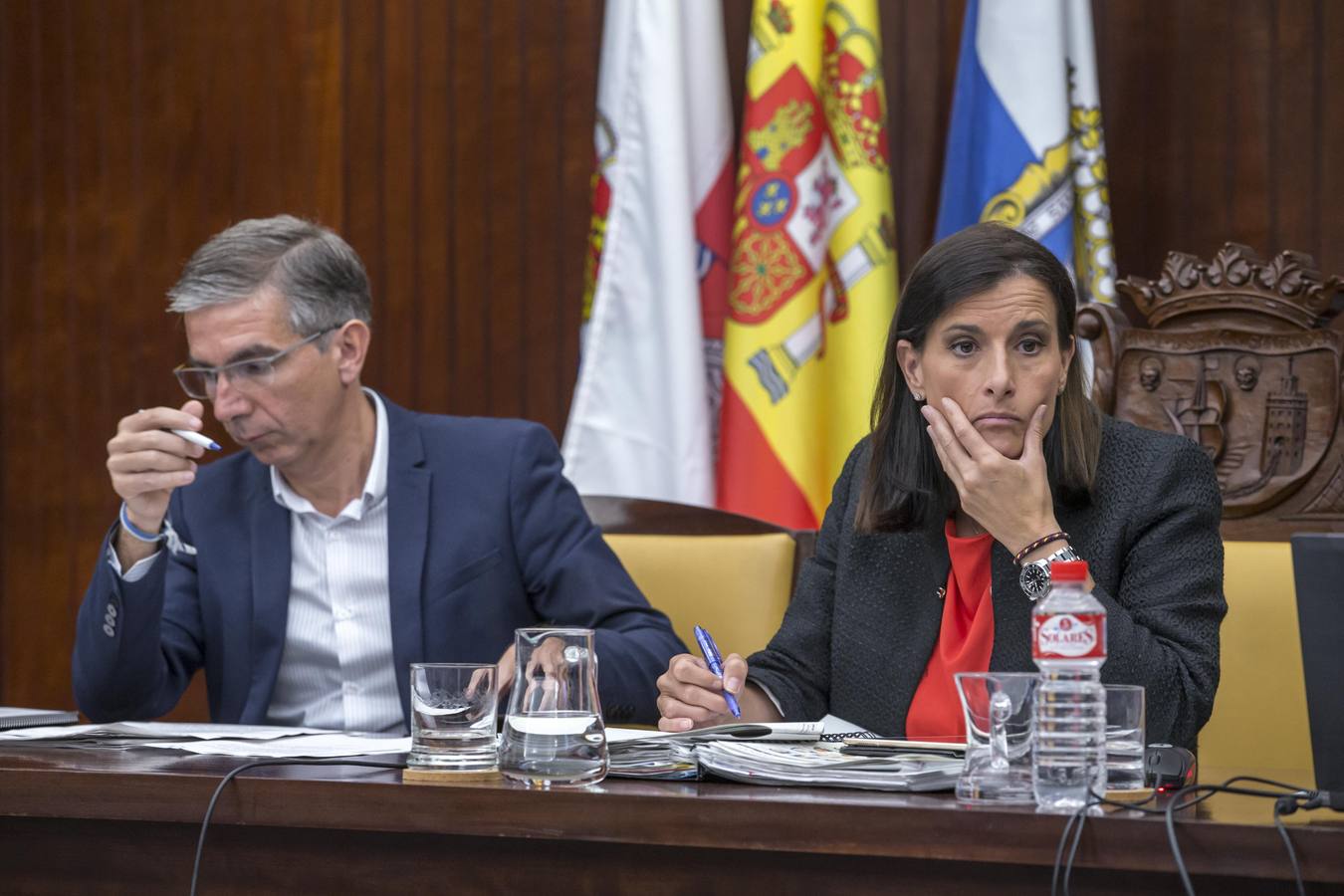 Fotos: Pleno del Ayuntamiento de Santander