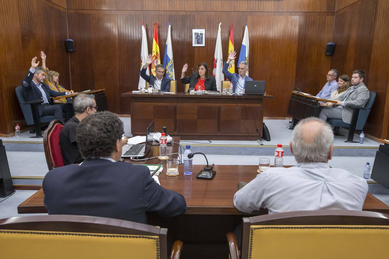 Fotos: Pleno del Ayuntamiento de Santander