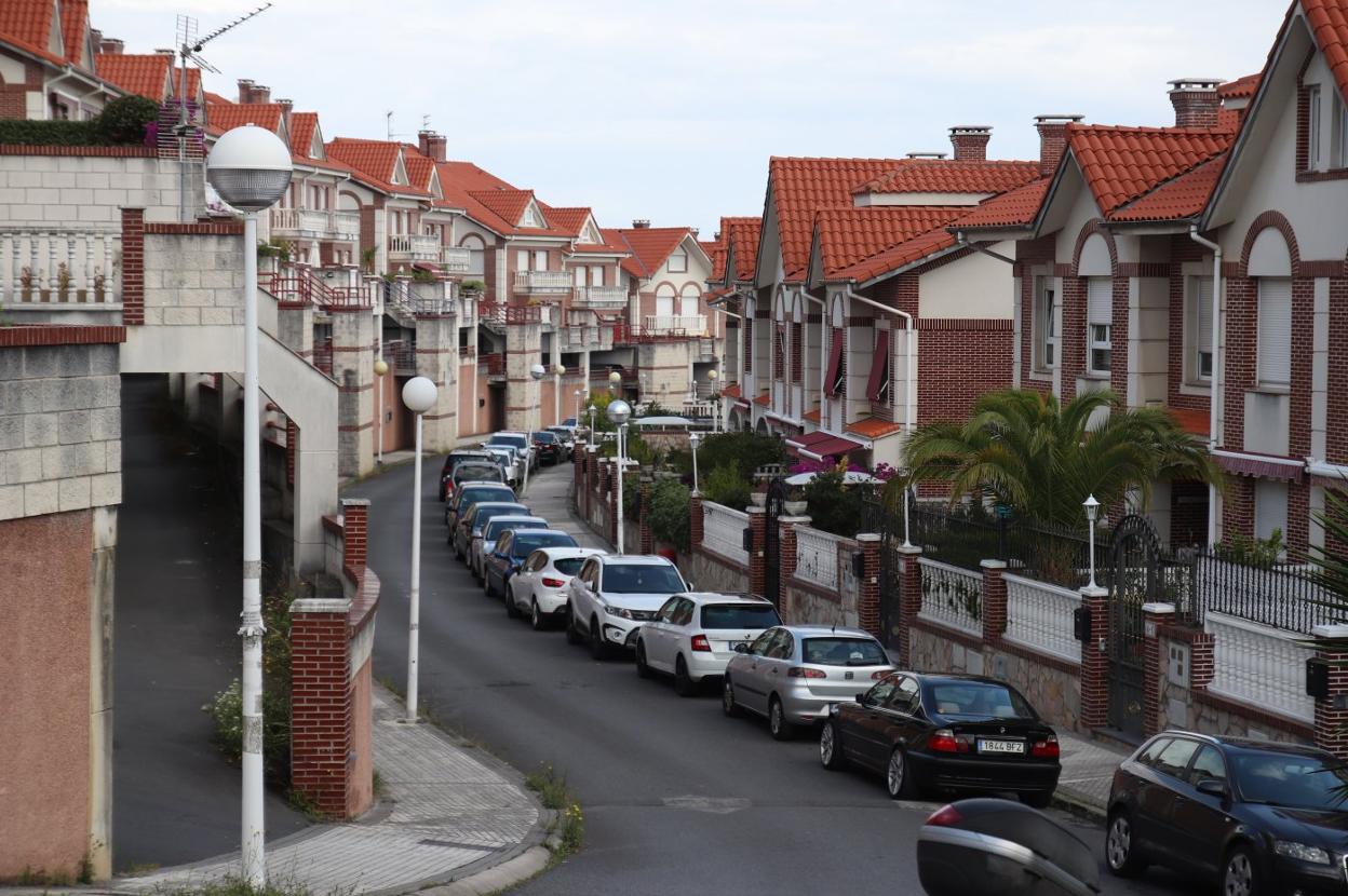 Imagen de la urbanización Montesolmar, situada en el entorno del alto de Santa Catalina.