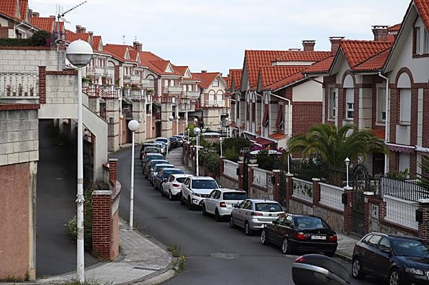 Imagen de la urbanización Montesolmar, situada en el entorno del alto de Santa Catalina.