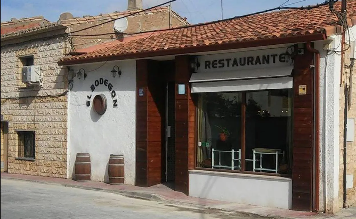 Imagen del restaurante 'El Bodegón', que la pareja regentó en la localidad de La Muela y que ahora está cerrado. 
