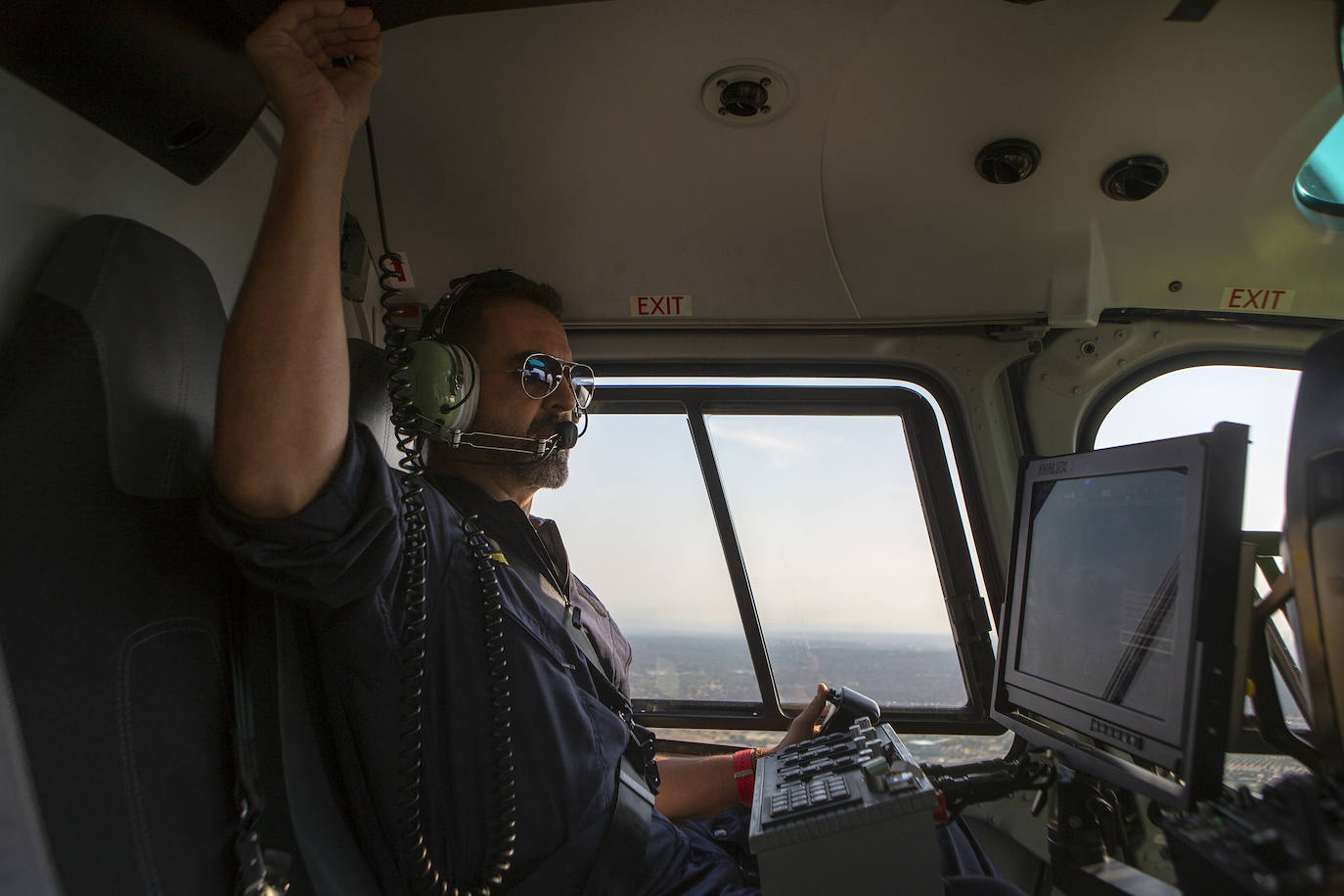 Fotos: Un vuelo en el Pegasus de la Guardia Civil