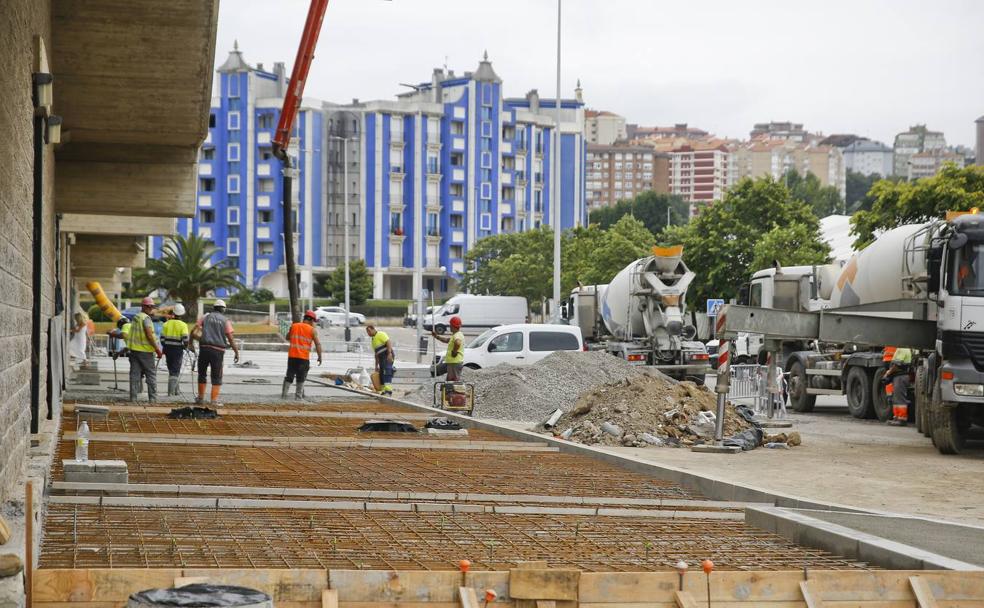 Las obras de adecuación de los accesos al estadio continúan. Además se creará una nueva zona para las unidades móviles