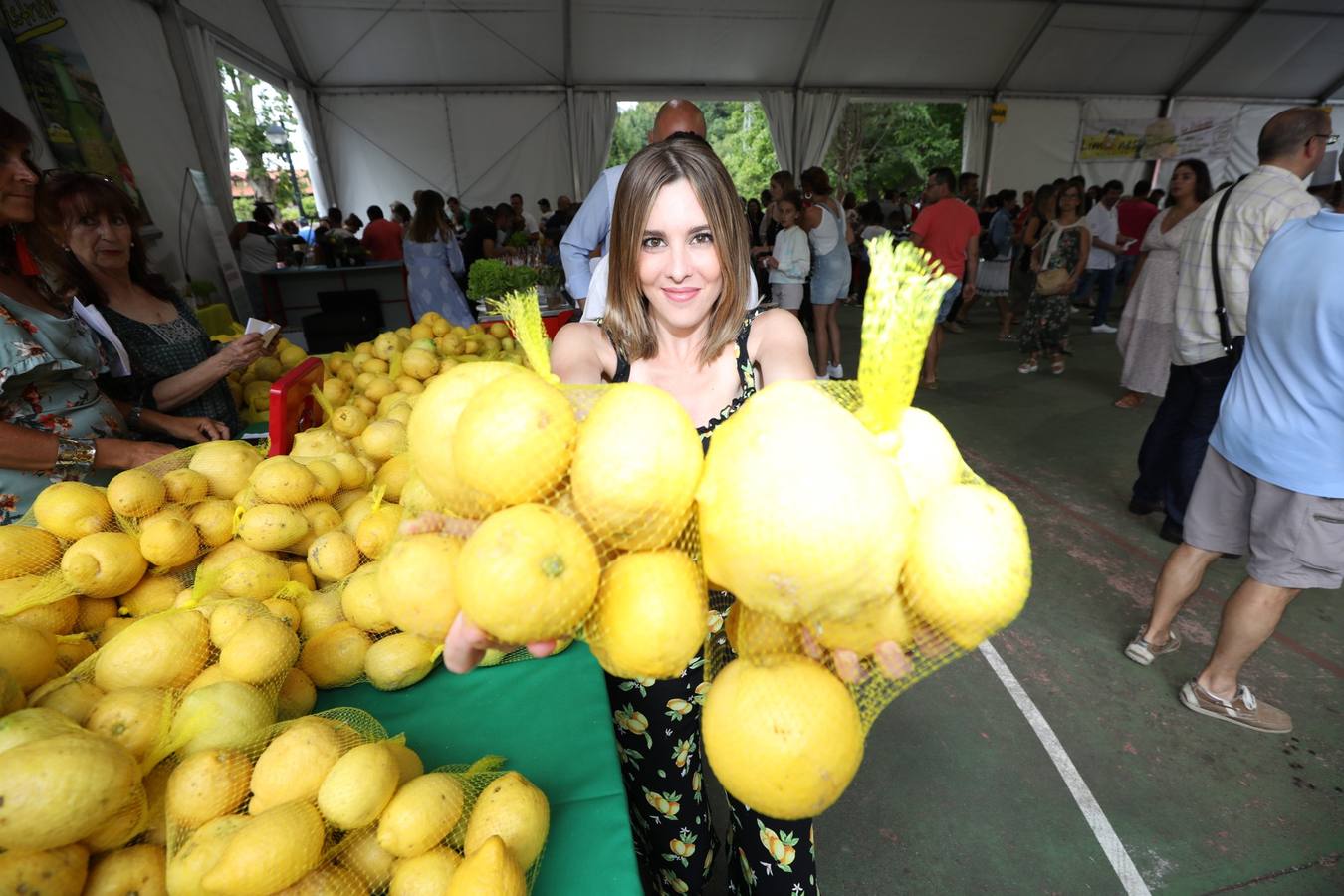 La fiesta de los Limones Solidarios celebra en el pueblo de Alfoz de Lloredo su octava edición