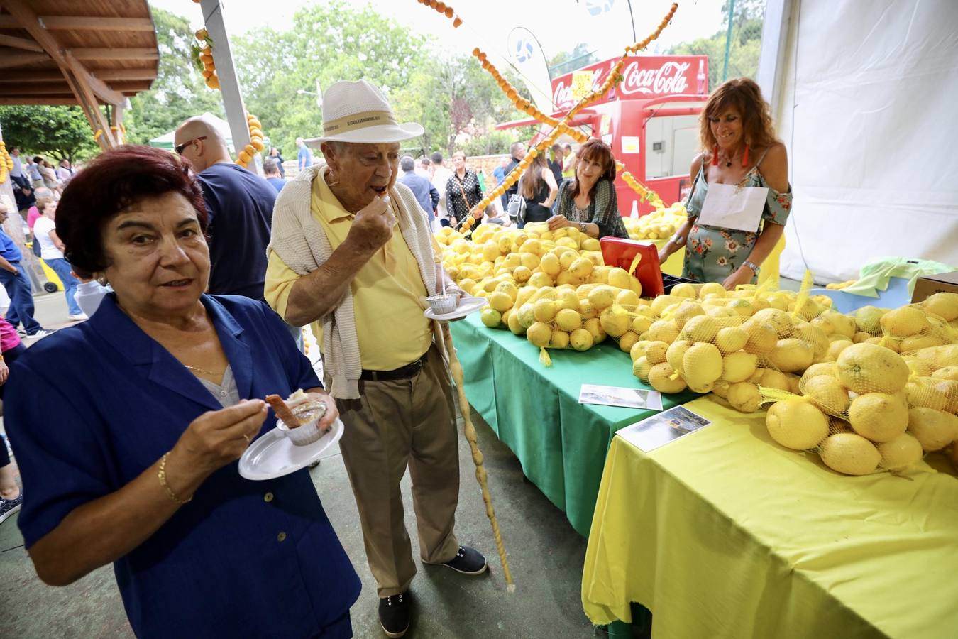 La fiesta de los Limones Solidarios celebra en el pueblo de Alfoz de Lloredo su octava edición