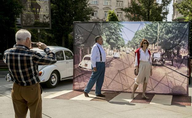 Santander celebra hoy el aniversario de la mítica foto de los Beatles en Abbey Road