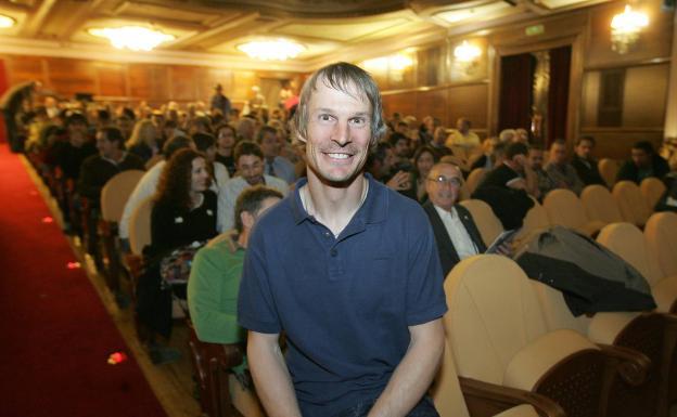 Steve House en la Semana Internacional de Montaña de Gijón.