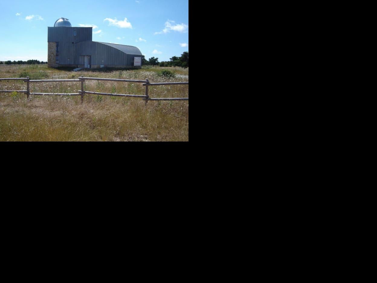 Imagen de archivo del Observatorio Astronómico de Cantabria en La Lora, Valderredible. 