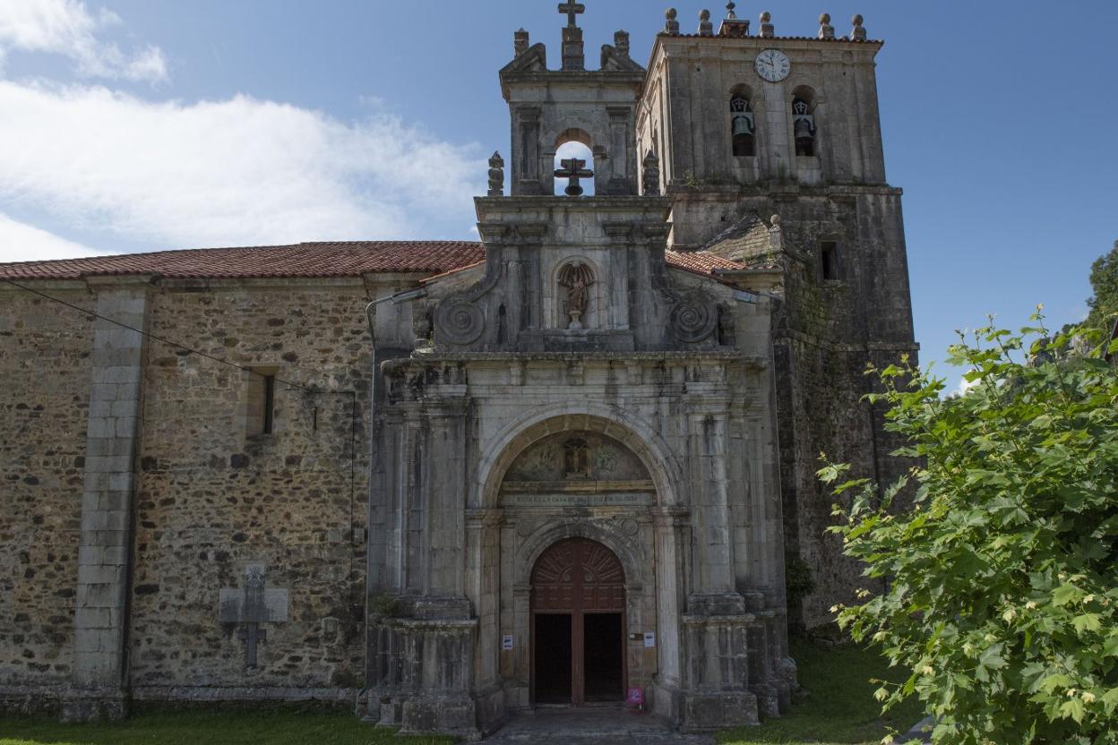 La Iglesia de Santa María de la Asunción de Miera. 