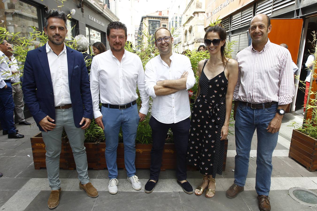 Sergio Reigadas, Jesús Sánchez, Tomás Bustamante, Marta Mena y Fernando Ruiz.