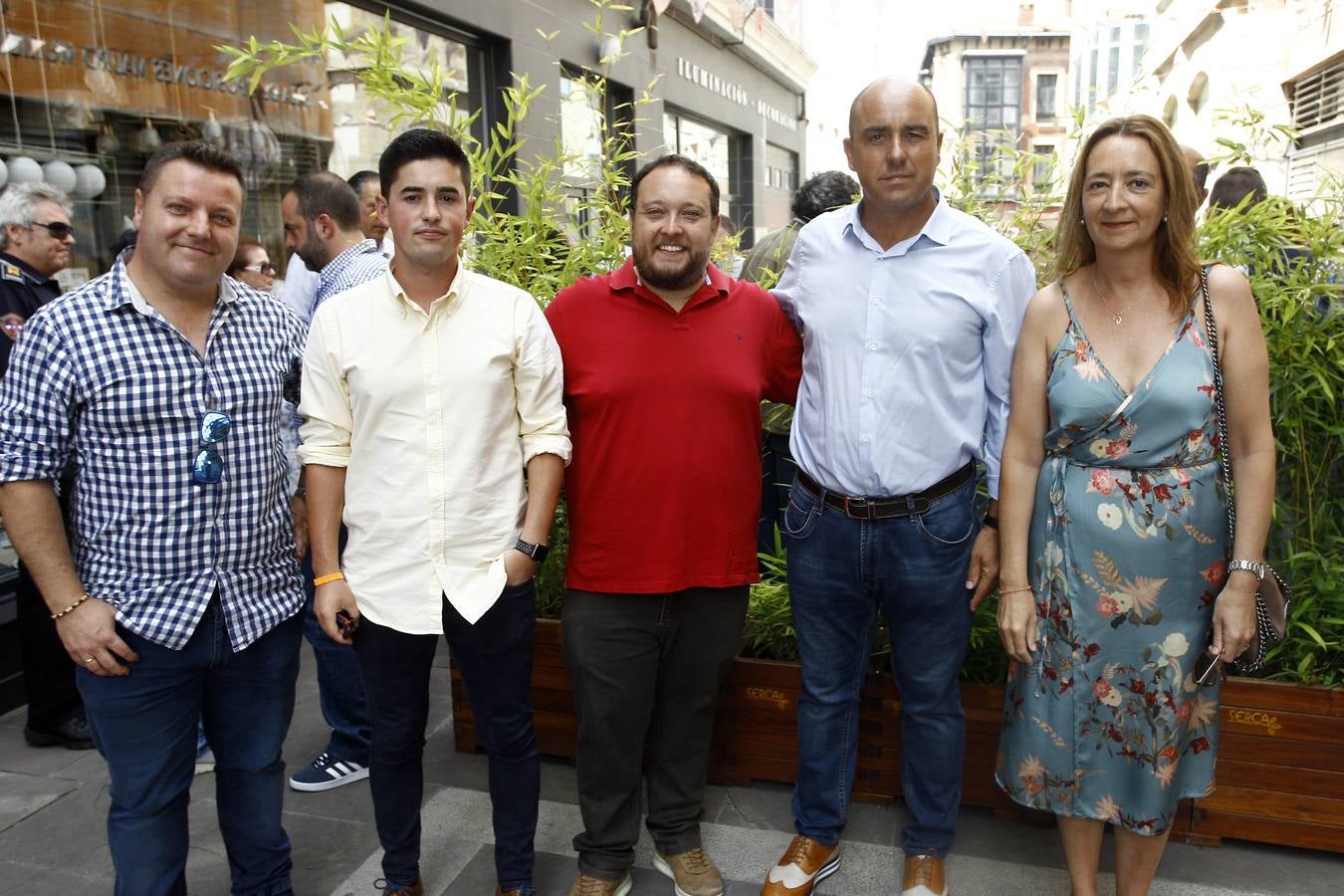 Enrique Martín, Diego Marañón, Rubén Gómez, Julio Ricciardiello y Lucrecia Costa.