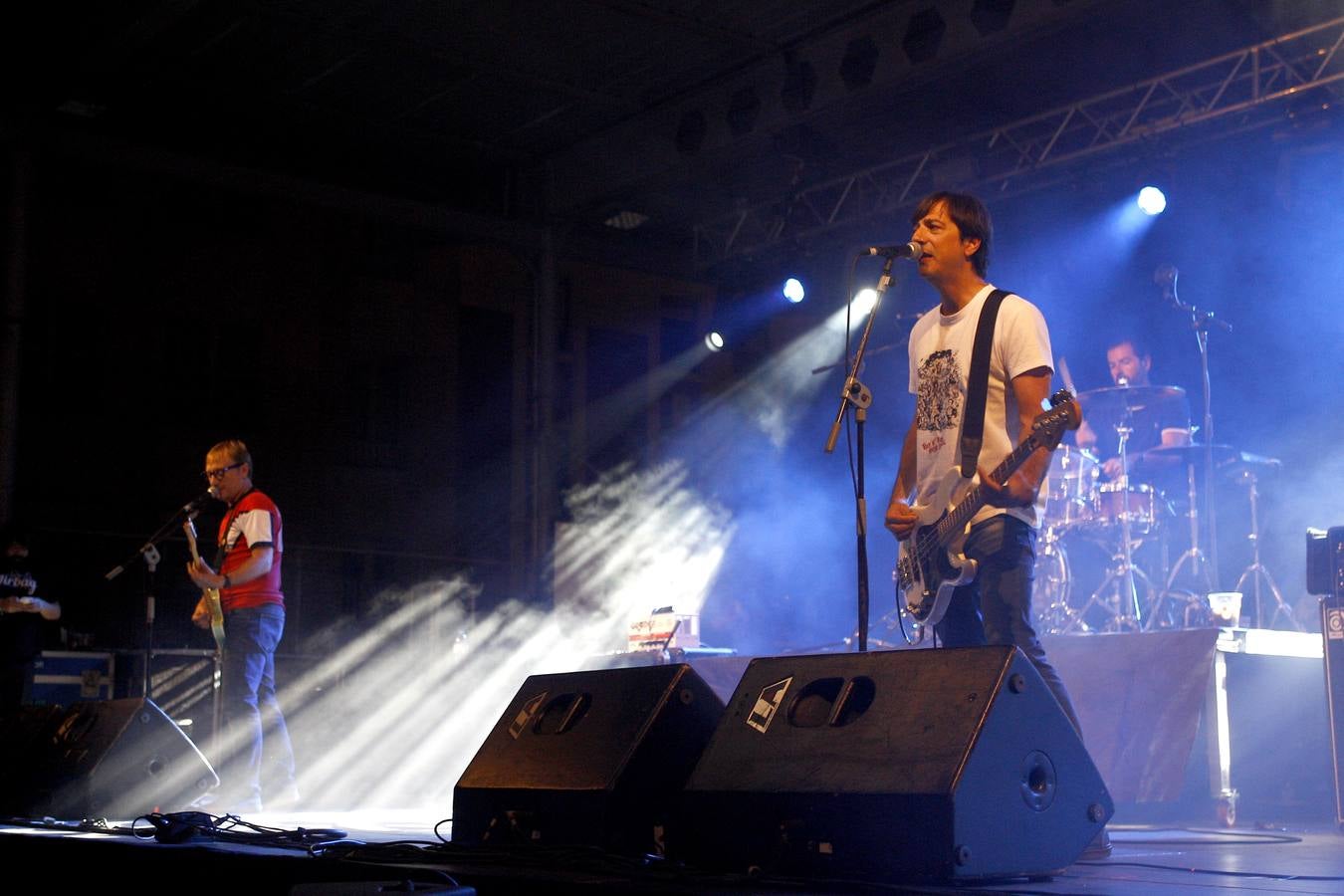 Víctor Manuel, durante la actuación del jueves en Torrelavega.
