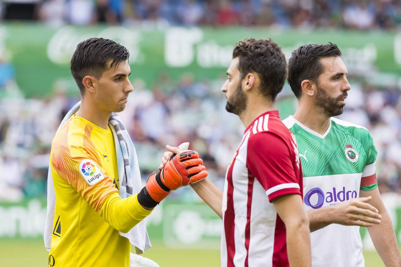 Fotos: La imágenes del partido Racing-Almería