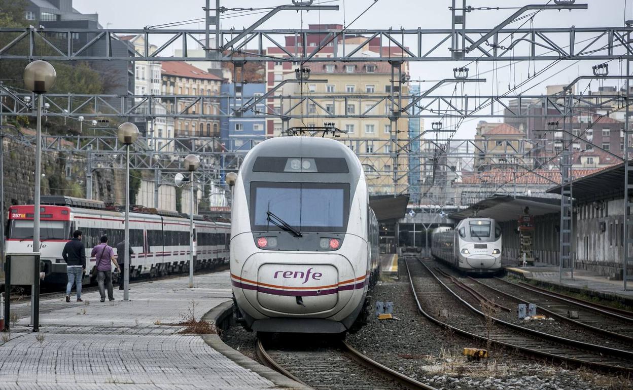 Fomento licita la redacción del estudio para el nuevo ferrocarril Bilbao-Santander