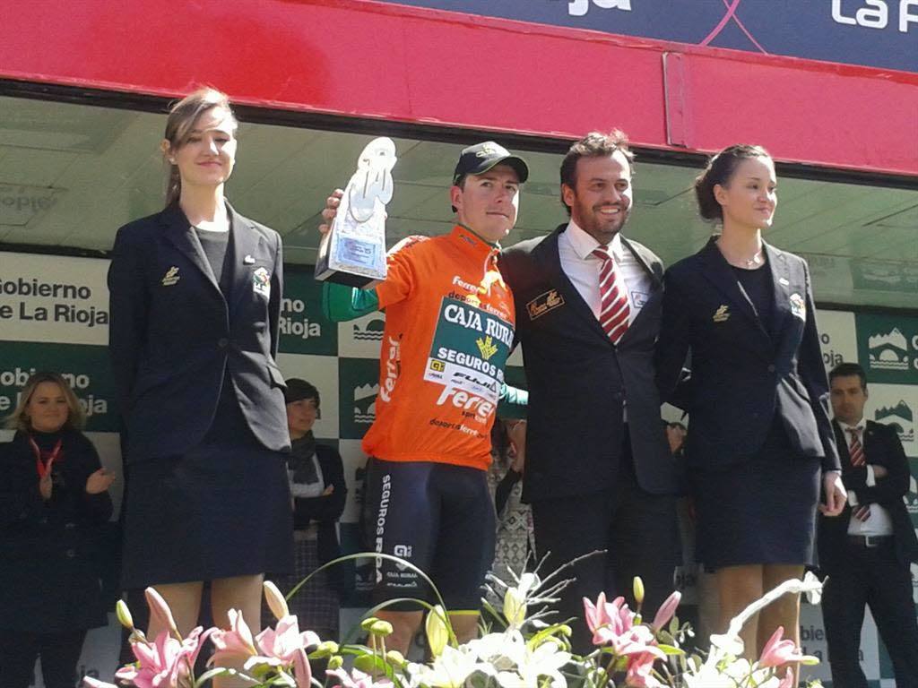 El ciclista cántabro ganó en 2015 la Vuelta a La Rioja.