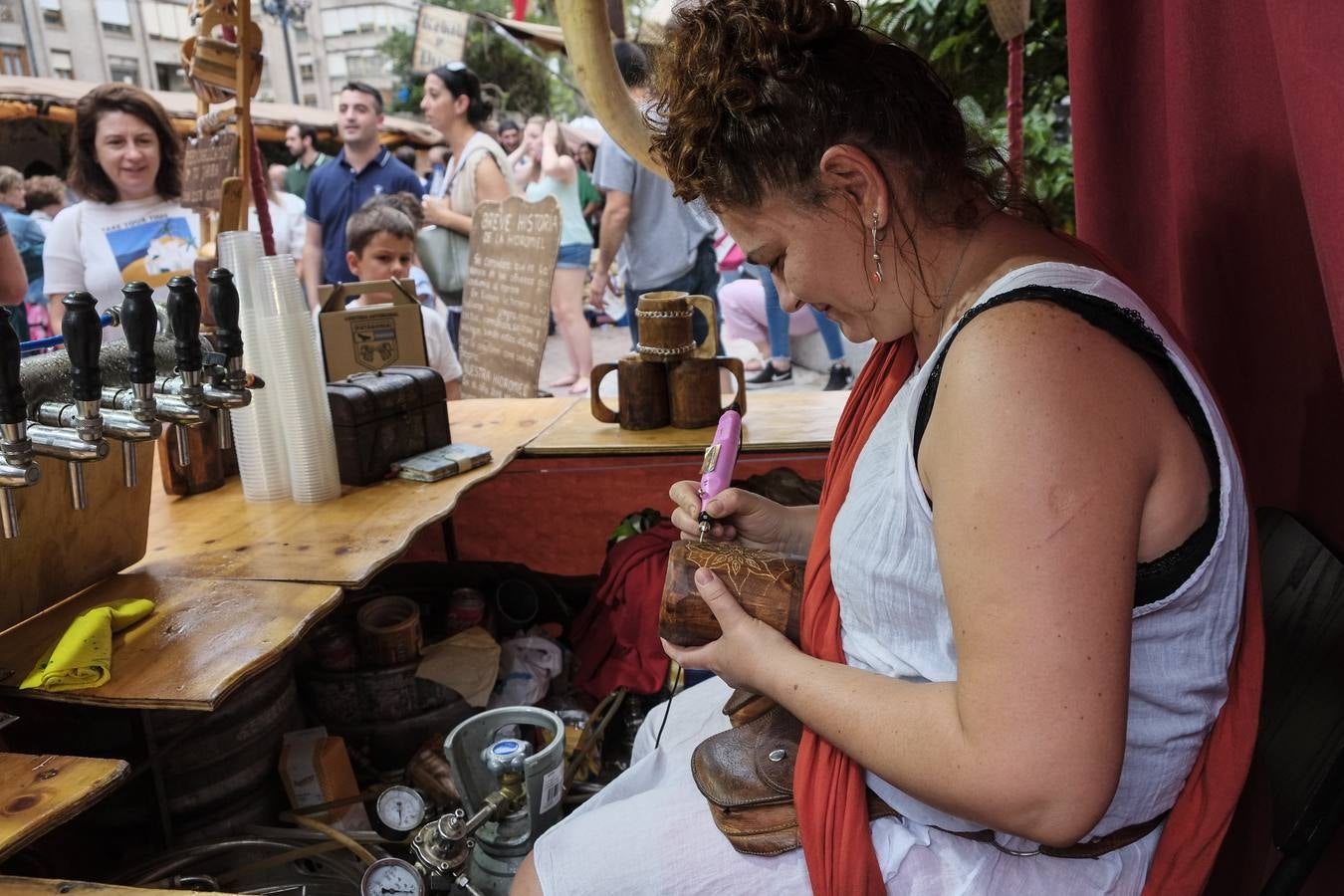 Fotos: El Mercado Medieval invade la Alameda de Oviedo