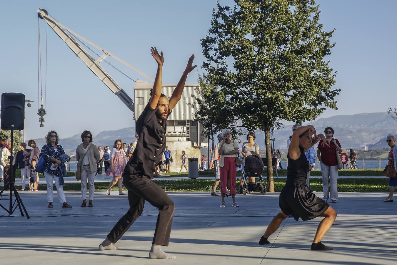 Fotos: La danza en las calles de Santander