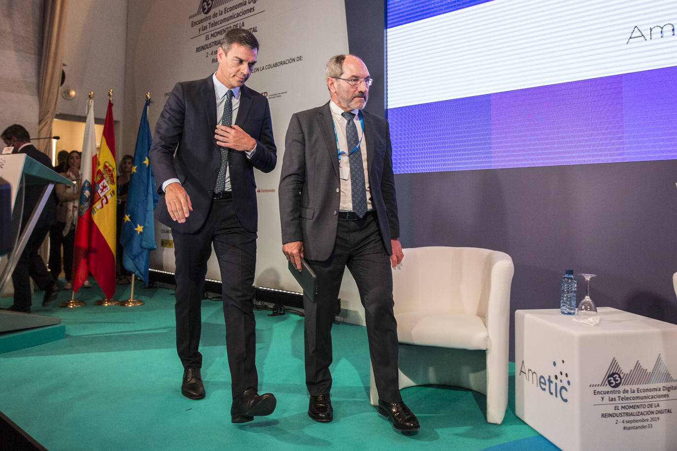 Fotos: Pedro Sánchez, en La Magdalena
