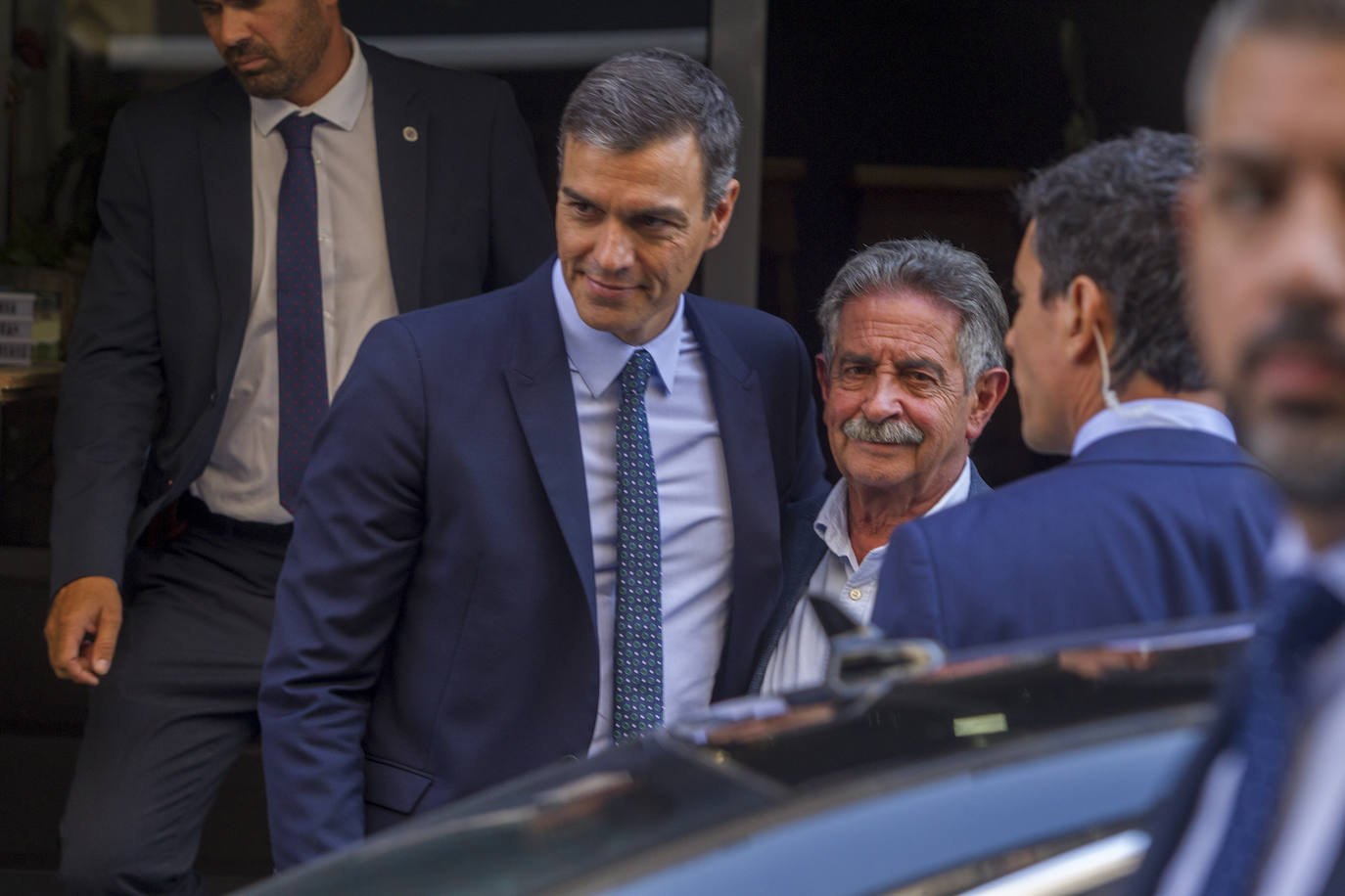 Fotos: Pedro Sánchez, en La Magdalena