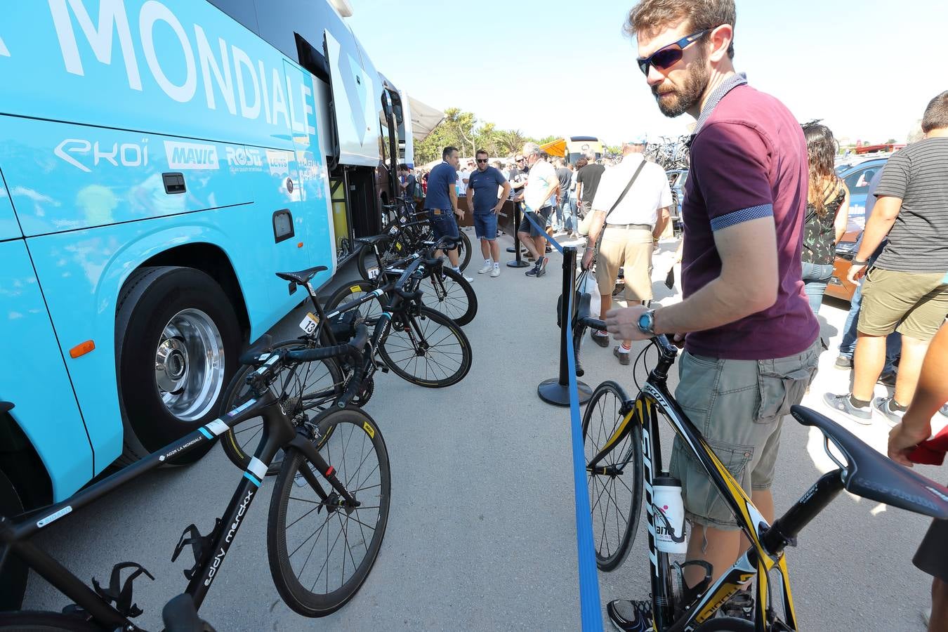 Fotos: La Vuelta, en San Vicente