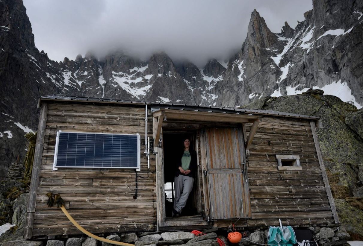 Fotos: Sarah, la guardesa del glaciar de Charpoua