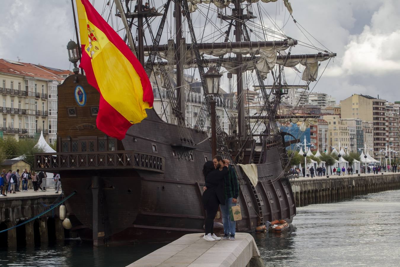 El Festival del Mar atraca en Santander con once barcos singulares, que pueden visitarse gratis hasta el domingo