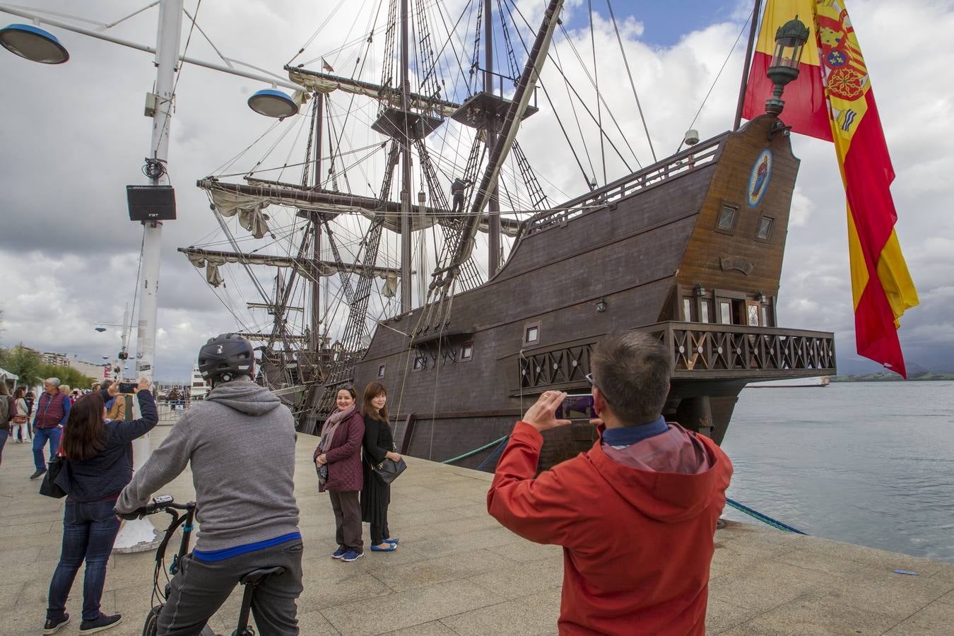 El Festival del Mar atraca en Santander con once barcos singulares, que pueden visitarse gratis hasta el domingo