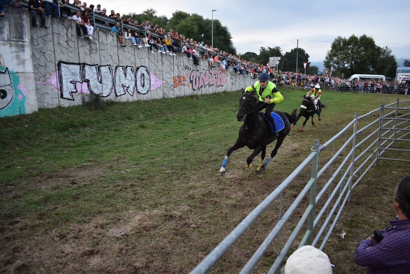 Fotos: Carreras de caballos y burros en Molledo
