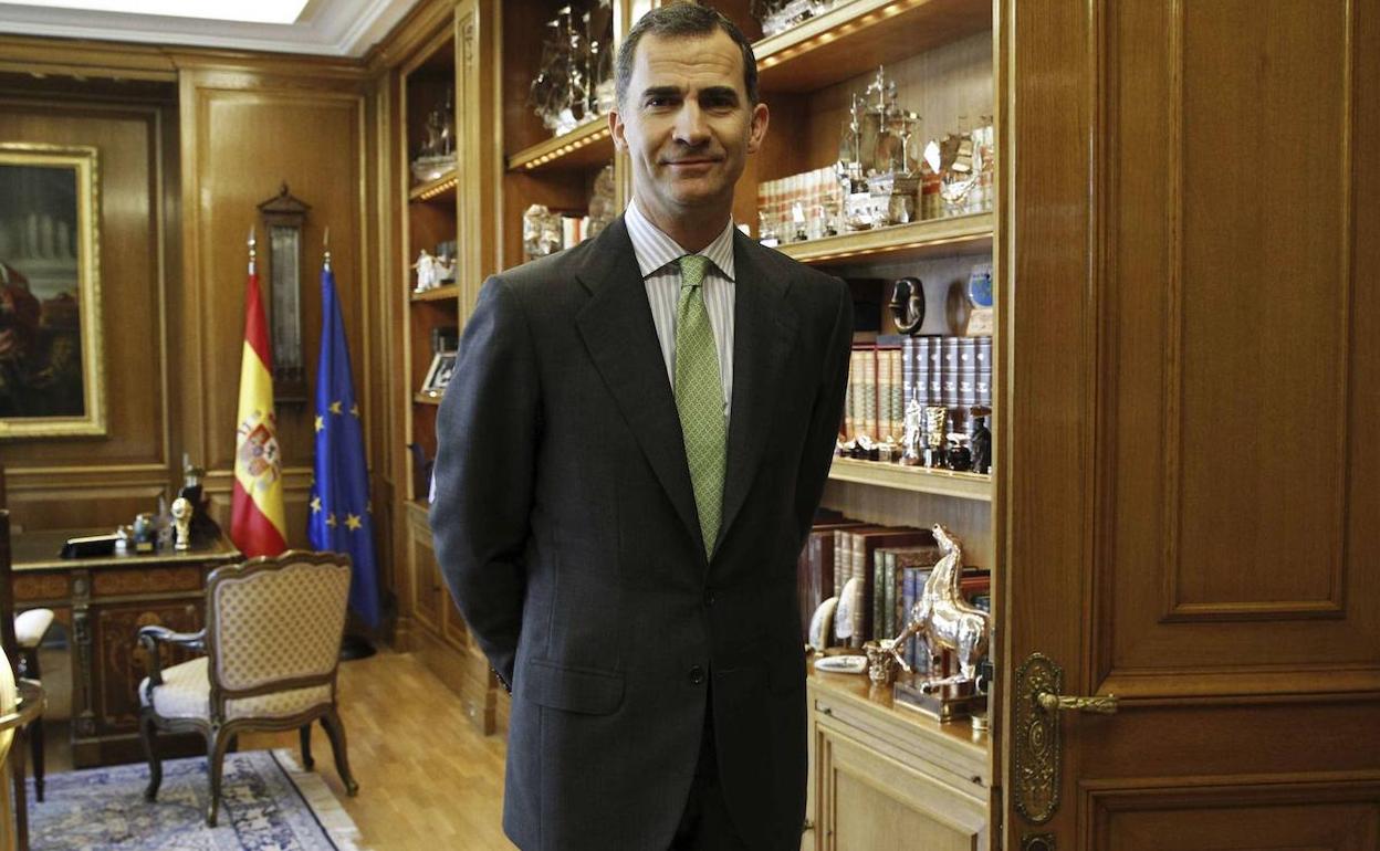 El Rey Felipe VI. 