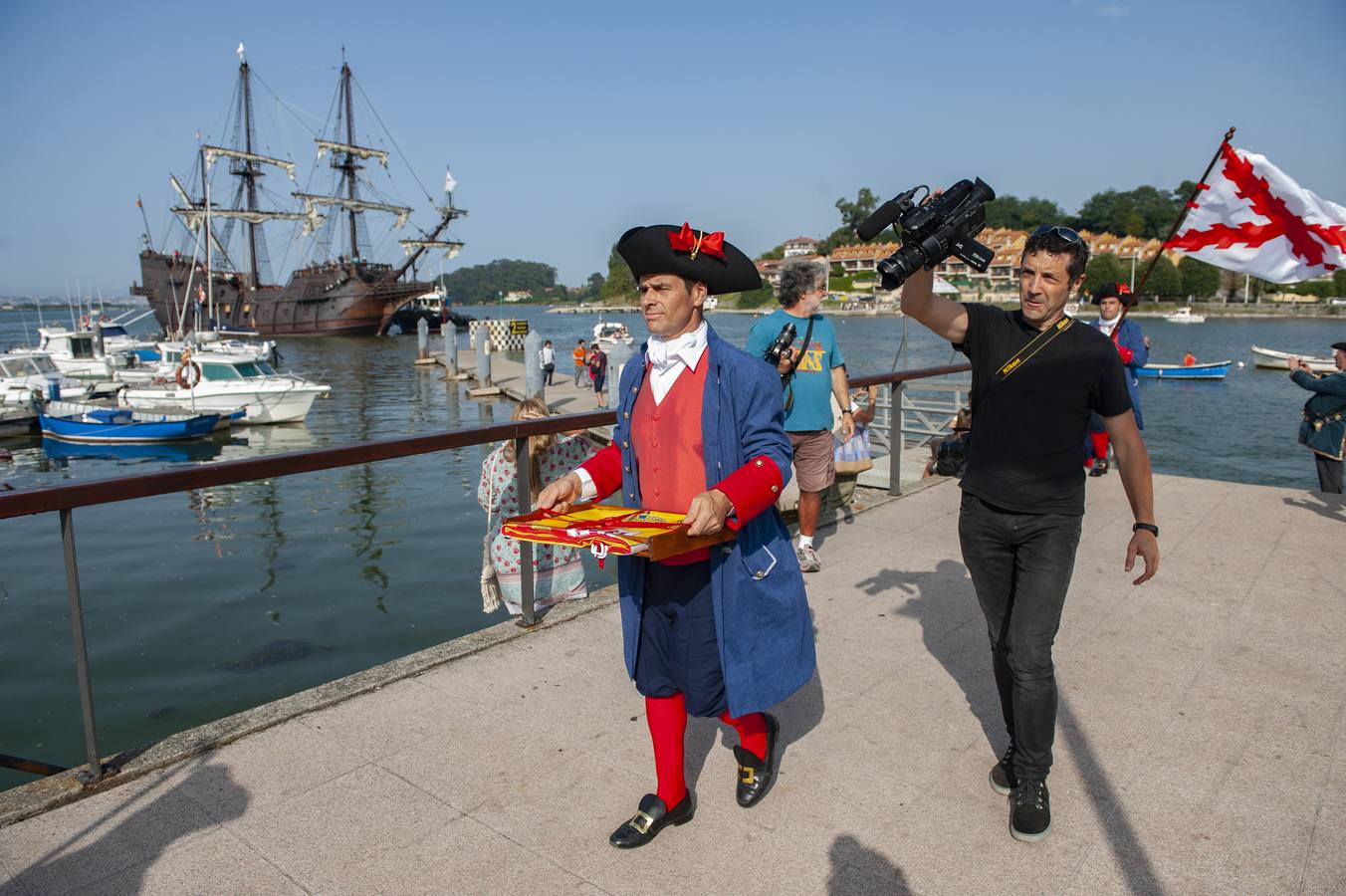 El esfuerzo de la Asociación Amigos del Real Astillero, meses atrás, por poner en valor la historia naval del municipio recogió este sábado sus frutos en el primer acto homenaje al Real Astillero de Guarnizo