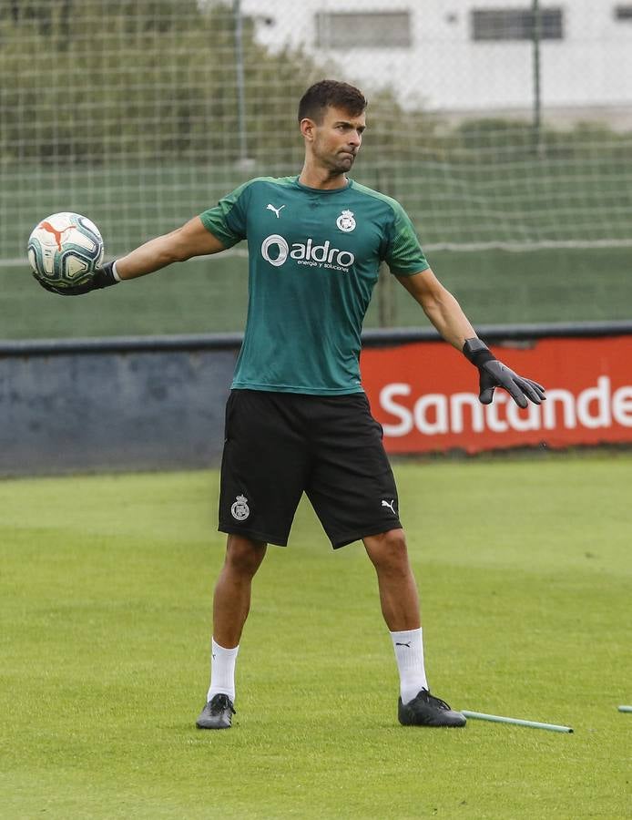 Fotos: El entrenamiento del día después de la victoria ante el Mirandés