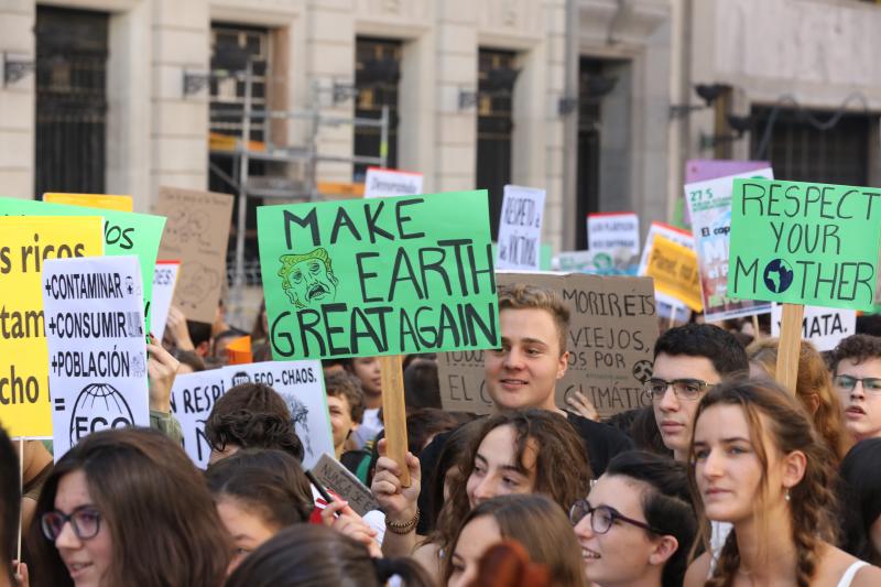 Fotos: Los estudiantes se revuelven contra el cambio climático