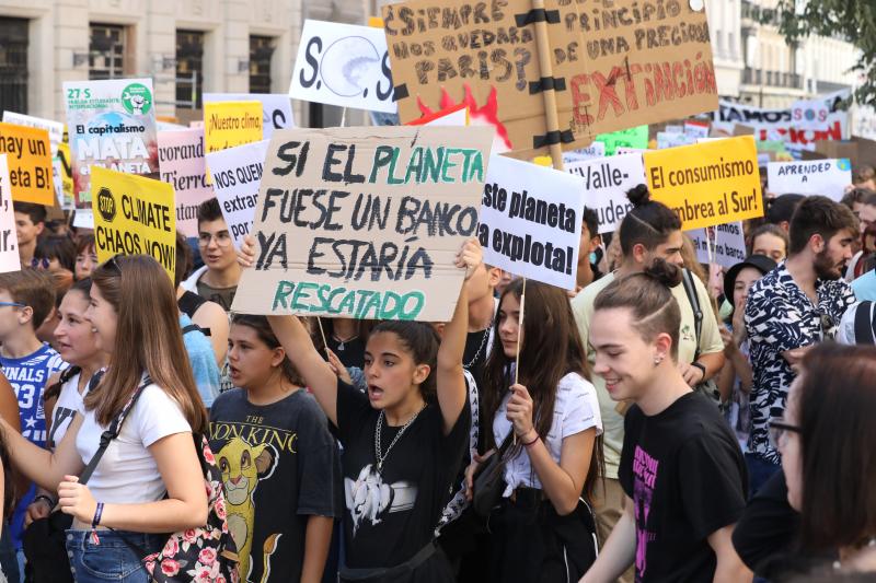 Fotos: Los estudiantes se revuelven contra el cambio climático