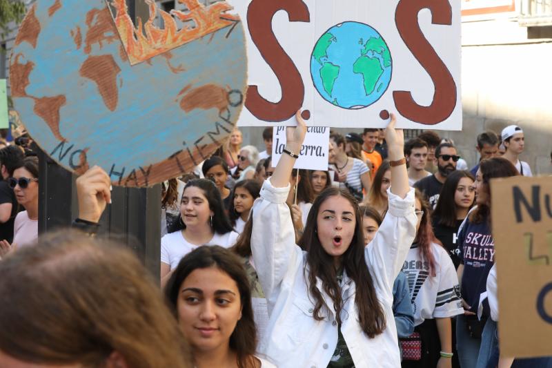 Fotos: Los estudiantes se revuelven contra el cambio climático