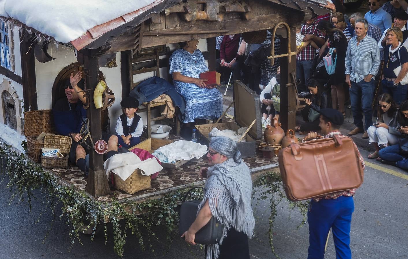 Fotos: Quince carretas y diez agrupaciones folclóricas participarán hoy en el Día de Campoo