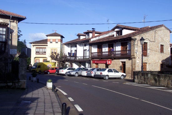 Vista del centro urbano de Novales, la capital del municipio.